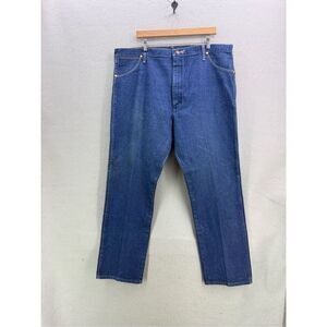 Wrangler Mens Blue Cowboy Cut Original Jeans Size 42x30